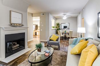 Living and kitchen